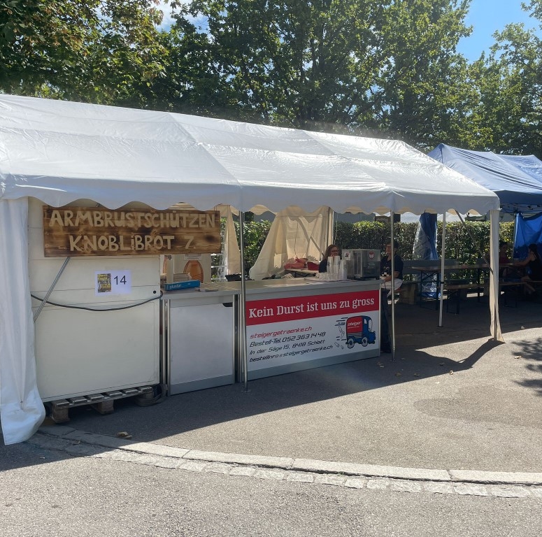 Unser Festzelt